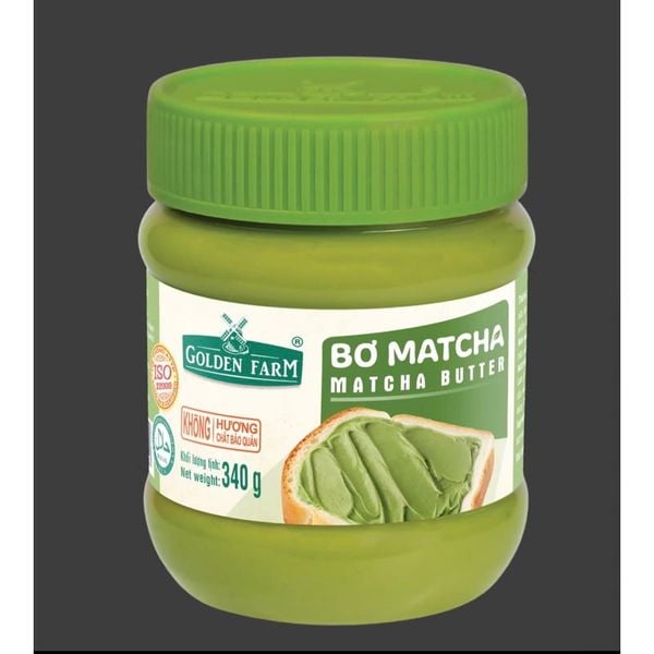 Bơ Matcha Golden Farm 170g