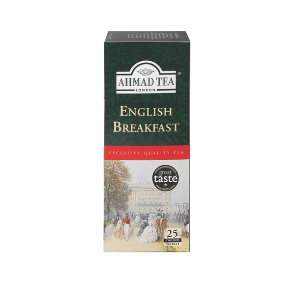 Trà đen English Breakfast Ahmad 25 túi