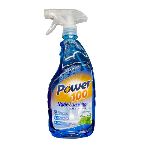 Nước Lau Kính H. Bạc Hà Power100 500ml