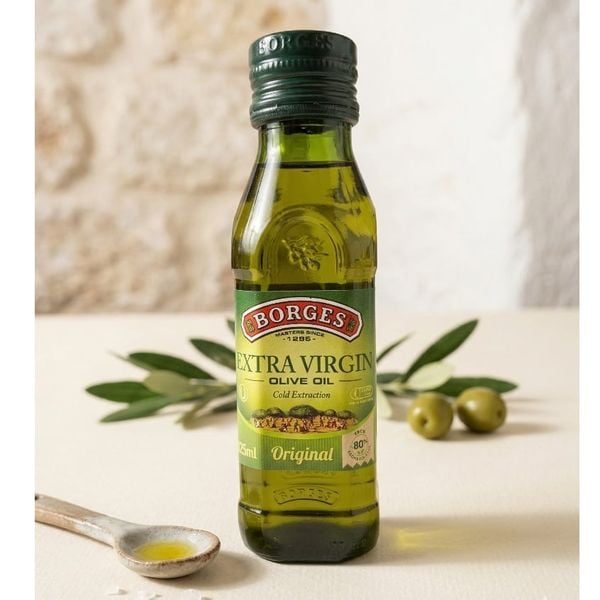 Dầu olive nguyên chất 100% Borges 125ml