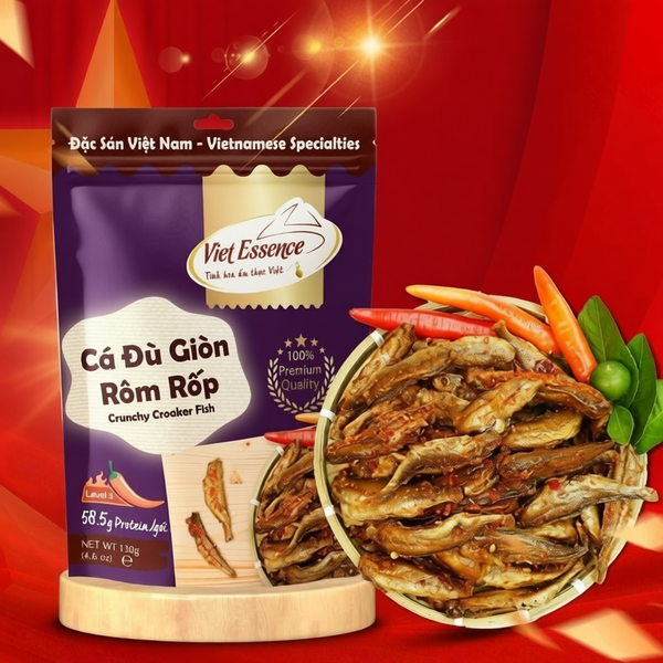 Cá Đù Giòn Rôm Rốp Viet Essence 130g