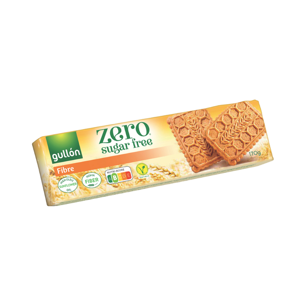 Bánh Qui Không Đường Nhiều Chất Xơ Zero Gullon 170G