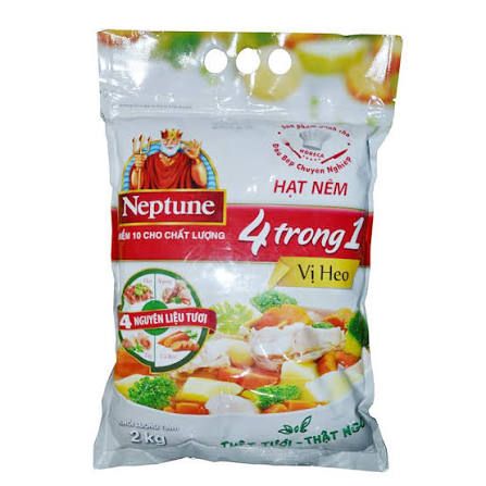 Hạt Nêm 4 trong 1 - Vị Heo Neptune 380g