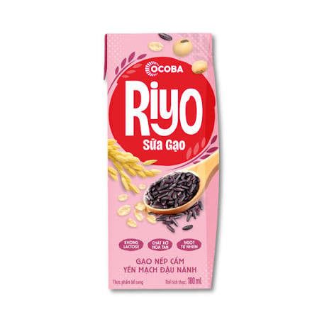 Sữa Gạo Nếp Cẩm Y.Mạch Đ.Nành Riyo 180mlx4