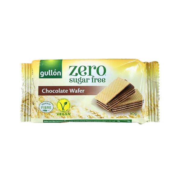 Bánh Xốp Không Đường Vani ZeroGullon 180g
