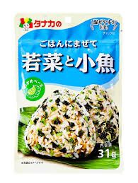 Gia vị rắc cơm rau củ và cá khô Tanaka 31gr