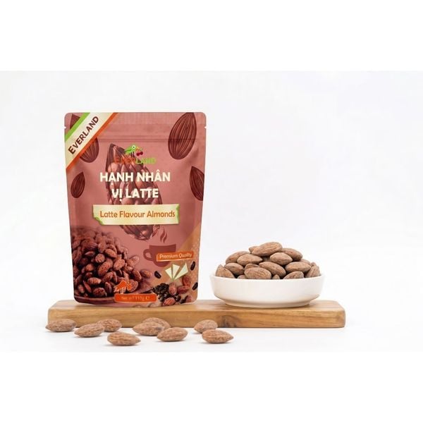 Hạnh Nhân Vị Latte Everland 110g