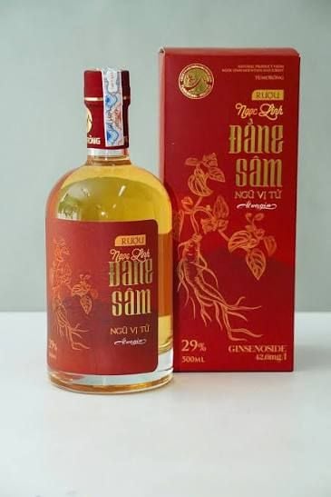 Rượu Đẳng sâm ngũ vị tử Atuagin 500ml (K.G)