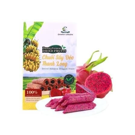Chuối sấy dẻo thanh long Danny Green 270g