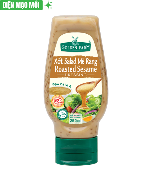 Xốt Salad Mè Rang Golden Farm 250ml