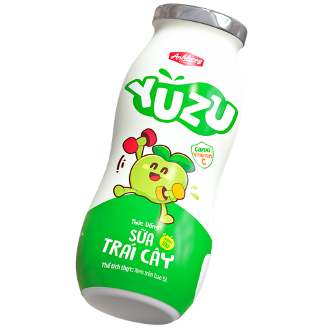 LỐC SỮA TRÁI CÂY YUZU HƯƠNG TÁO 80ML