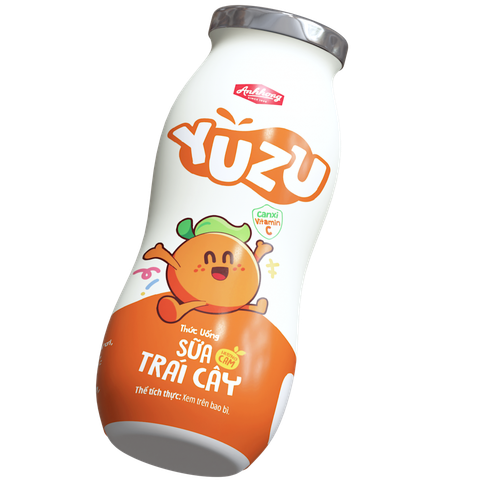 LỐC SỮA TRÁI CÂY YUZU HƯƠNG CAM 80ML
