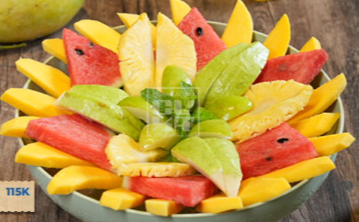  Trái Cây Dĩa Nhiệt Đới 