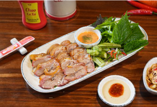  Bắp Bò Tơ Nguyên Da Nướng 