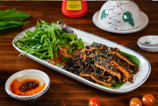  Lá Sách Nướng Muối Ớt 