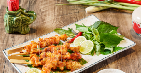  Xiên Sụn Gà Nướng Muối Ớt 