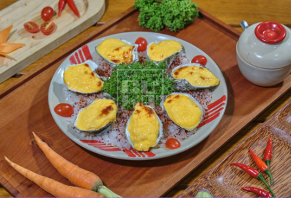  Hàu Sữa Nướng Phô Mai 