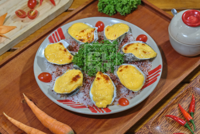  Hàu Sữa Nướng Phô Mai 