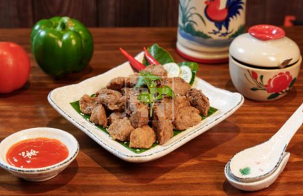  Bò Viên Gân Chiên 