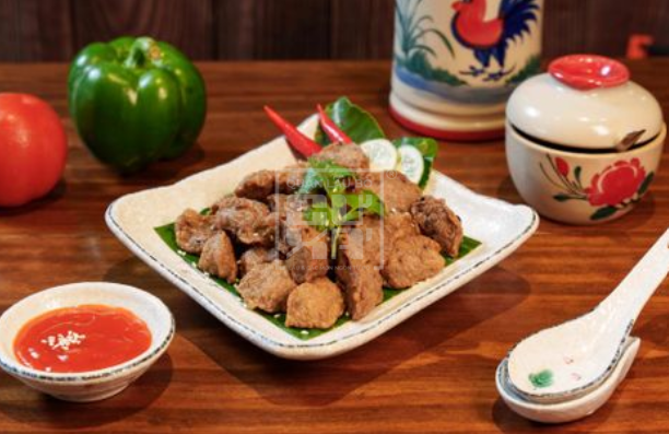  Bò Viên Gân Chiên 