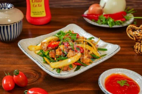  Sụn Gà Chiên Nước Mắm 