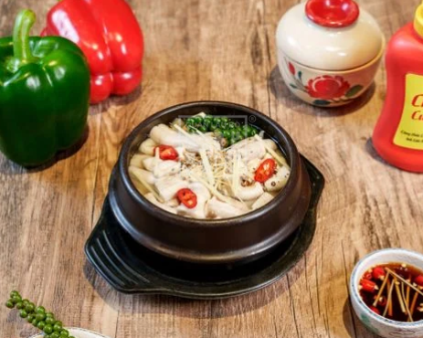  Tủy Bò Tươi Hấp Tiêu Xanh 