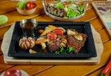  Bò Nướng Tảng Sốt Tiêu Đen 