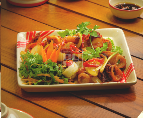  Mực Chiên Nước Mắm 