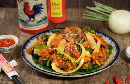  Gà Tre Chiên Nước Mắm Nhĩ (1/2 Con) 
