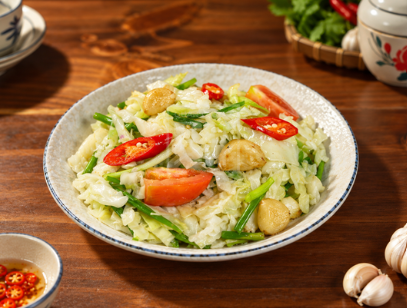  Bắp Cải Xào Tỏi 