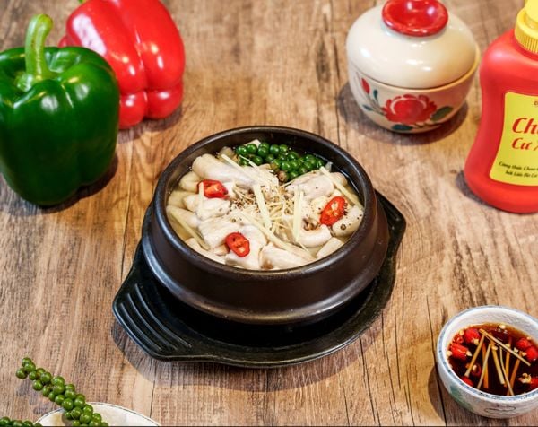  Tủy Bò Tươi Hấp Tiêu Xanh 