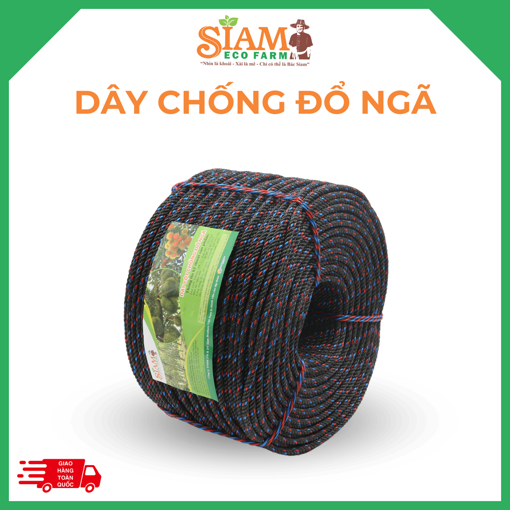 Dây Cột Chống Đổ Ngã 4.0MM Cuộn 220M (sầu riêng, mít, cao su...)