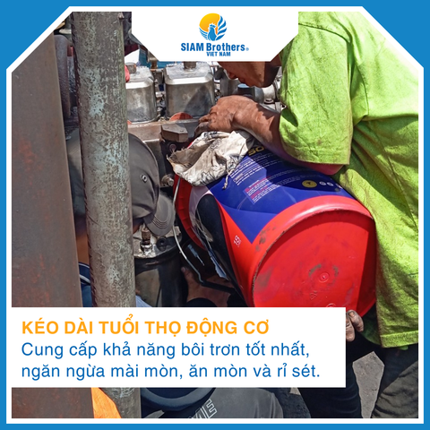  Dầu Nhớt PTT Seatech 6500 cho tàu cá 