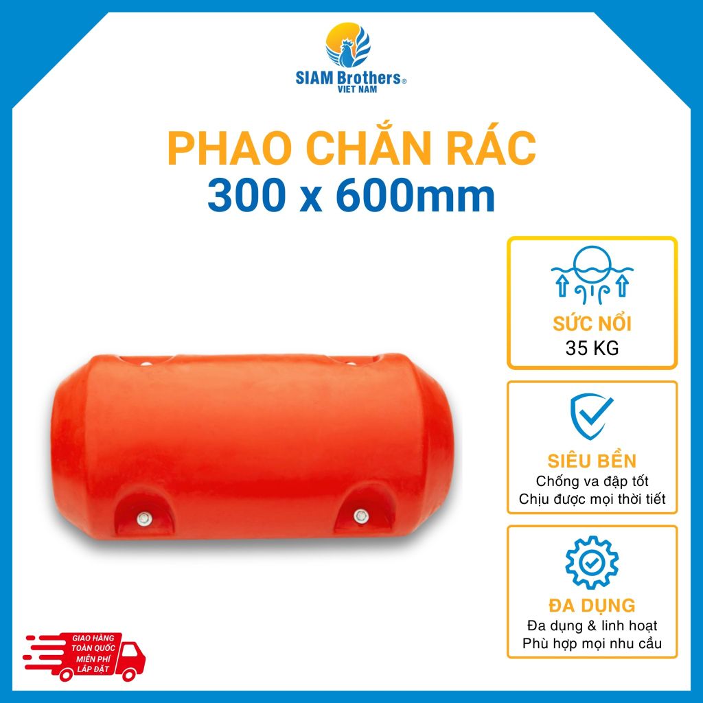 Phao Chắn Rác 300 x 600MM