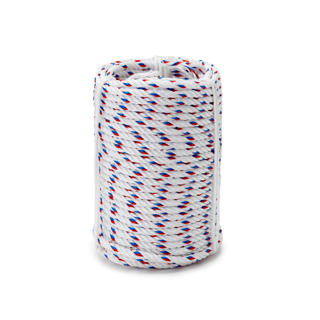 Dây Đa Dụng PP 05.0MM L4 - Trắng Line Xanh Dương Đỏ