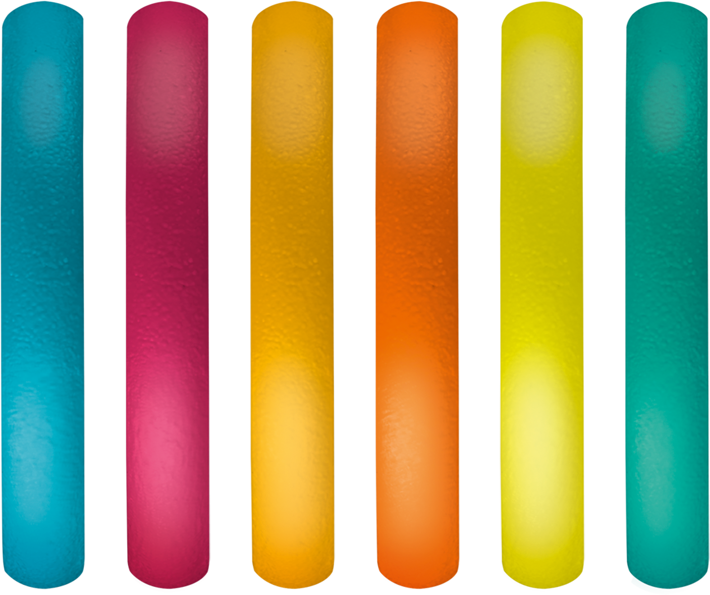  safari 0B2 all black multi, set of 6 coloured rings 