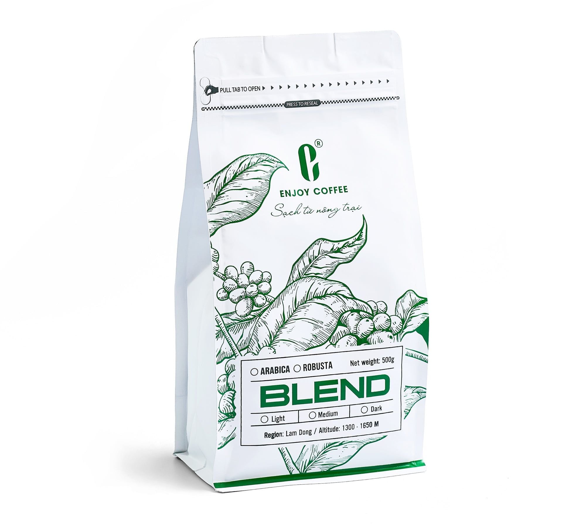 Cà phê nguyên chất Blend Enjoy Coffee 500g