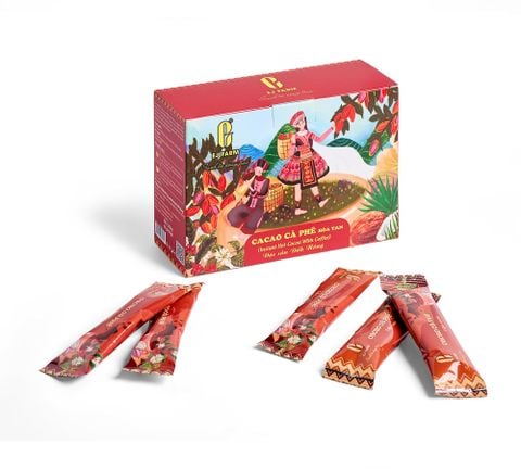  Cacao cà phê hòa tan tiện lợi EJ Farm 