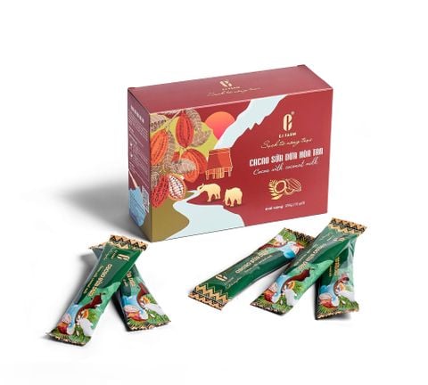  Cacao sữa dừa hòa tan tiện lợi EJ Farm 