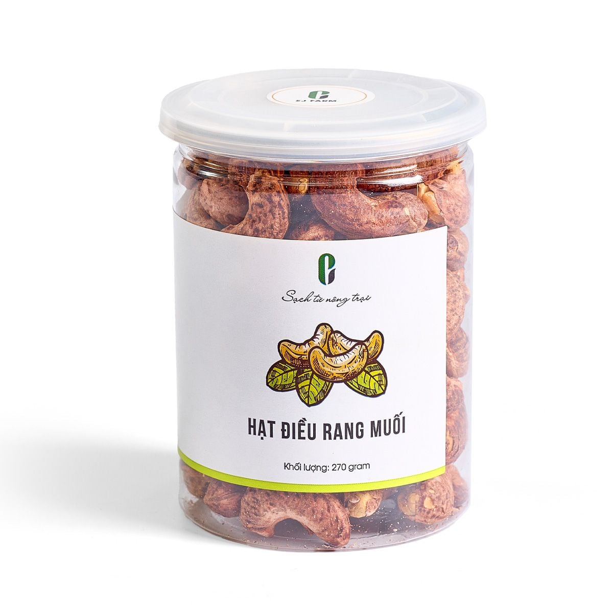 Hạt điều rang muối EJ Farm 270g