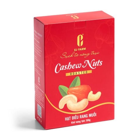  Hạt điều rang muối Ej Farm 500g 