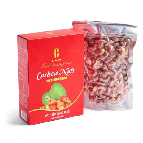  Hạt điều rang muối Ej Farm 500g 