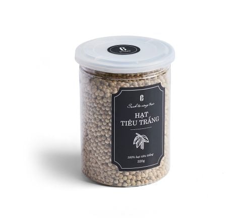  Hạt tiêu trắng Ej Farm ( Tiêu sọ) 320g 