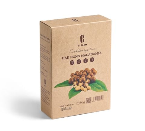  Hạt Macca Đắk Nông (hộp nâu) EJ Farm 500g 