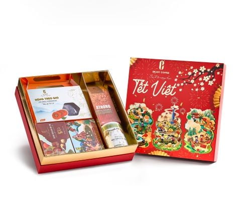  Hộp Quà Tết Enjoy Coffee - Tết Việt - Mã 835 