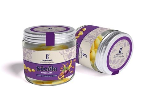  Socola chanh dây phủ hạnh nhân EJ Farm (Enjoy Chocolate) 