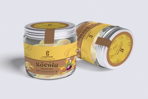  Socola chanh dây phủ hạt điều EJ Farm (Enjoy Chocolate) 