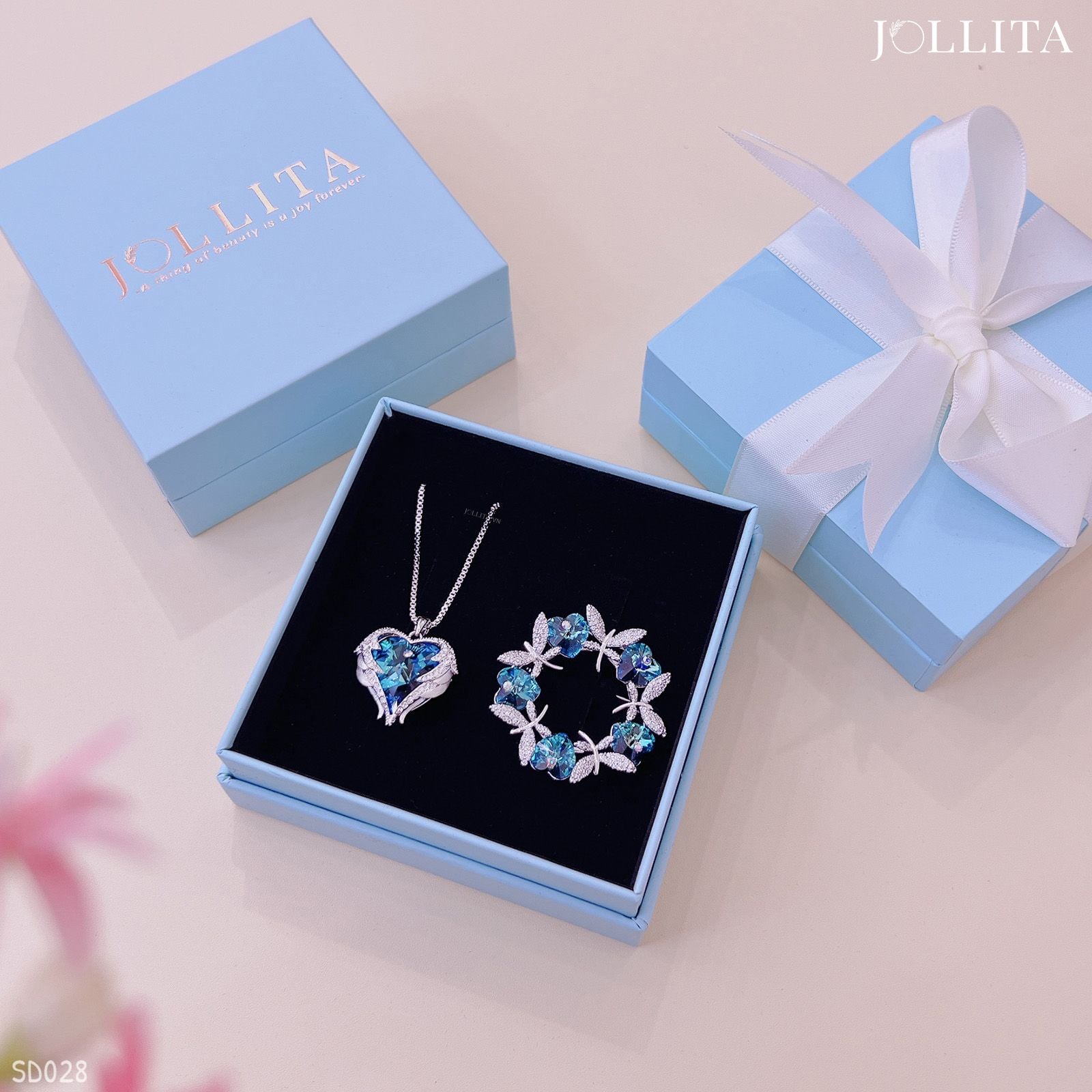  Set quà tặng 20/11 cài áo Dây chuyền cao cấp sang trọng - 028 