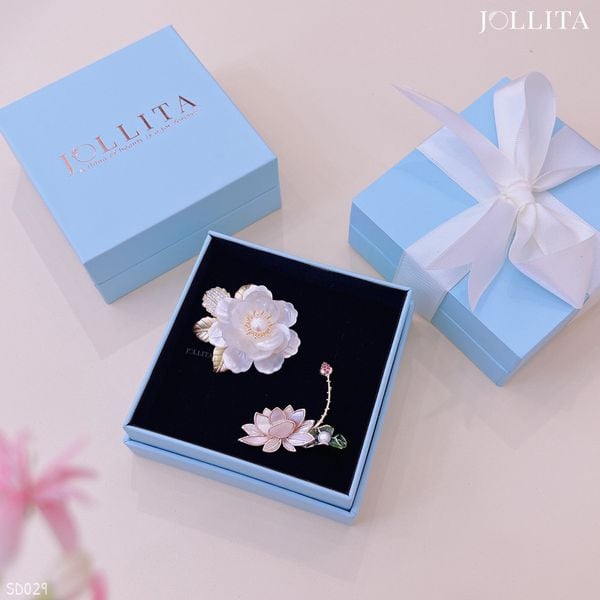  Set quà tặng 20/11 cài áo cao cấp sang trọng SD029 