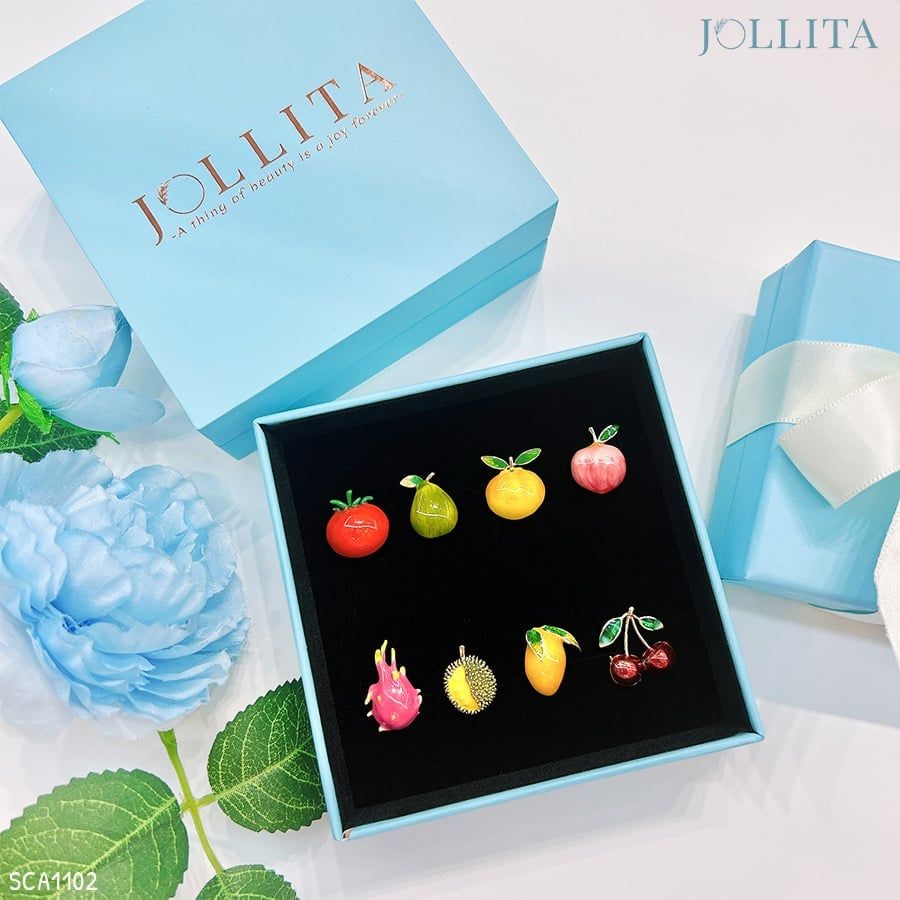  Set quà tặng 20/11 pin cài áo bát quả dễ thương 